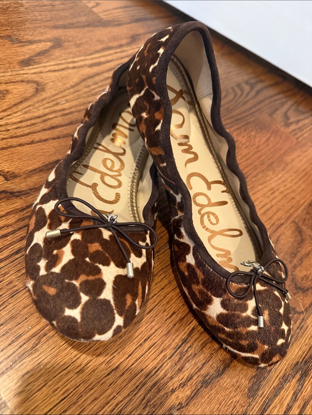 Sam Edelman Leopard Print Ballet Flats